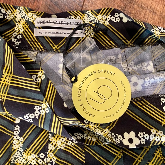 URBAN OUTFITTERS Emerson Print Pleated Mini Skirt - Picture 8 of 11